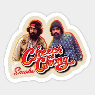 Cheech and Chong Smoke Sticker